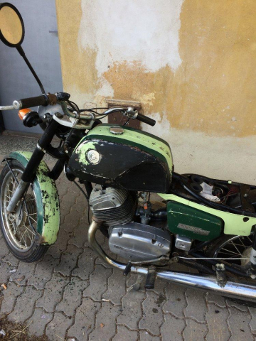 čz 250/471 renovace