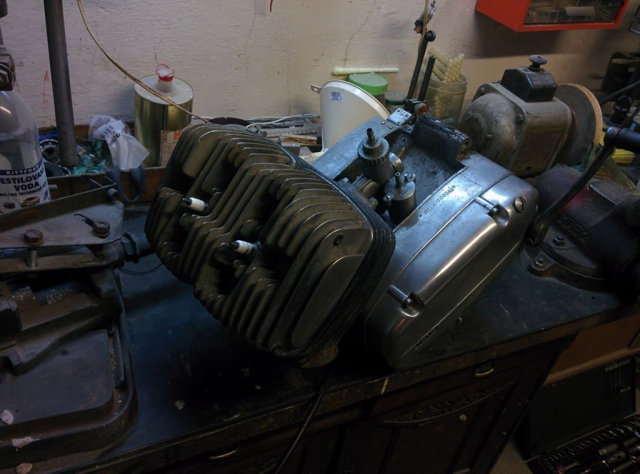 čz 250/471 renovace