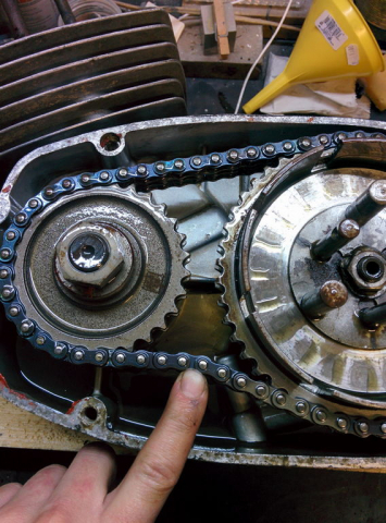 čz 250/471 renovace