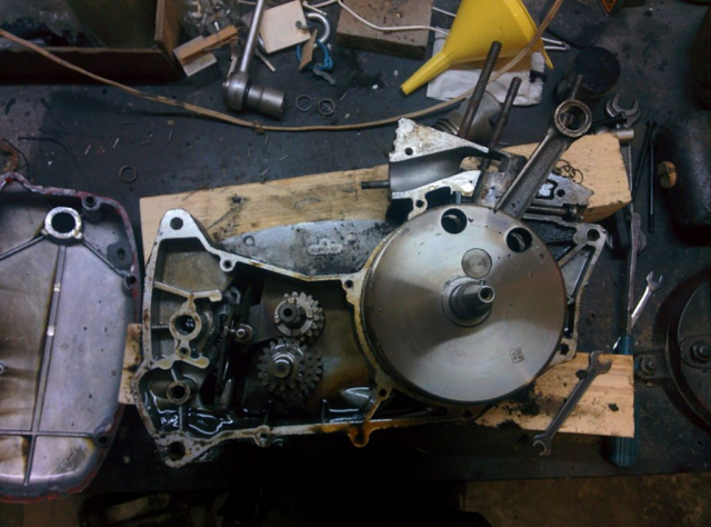 čz 250/471 renovace