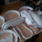 po nalakování podvozku